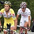 Andy Schleck im weissen Trikot bei der 12. Etappe des Giro d'Italia 2007